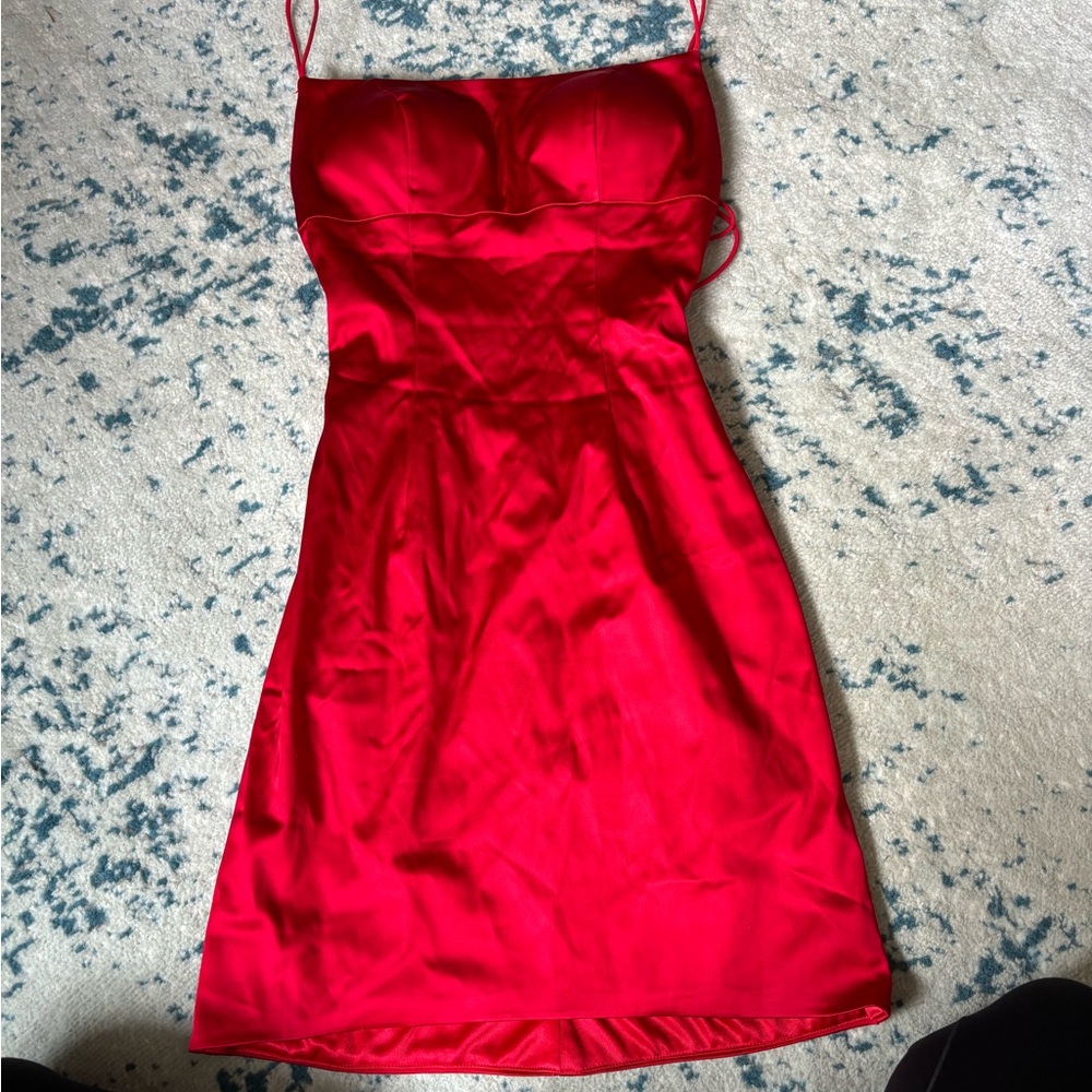 Sherri Hill red dress size XS